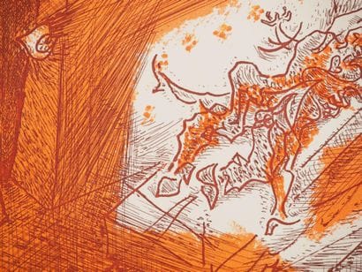 André MASSON (1896-1987)
Sommeil incandescent
Gravure...