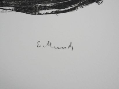 D'après Edvard Munch (1863-1944)
Broche,...