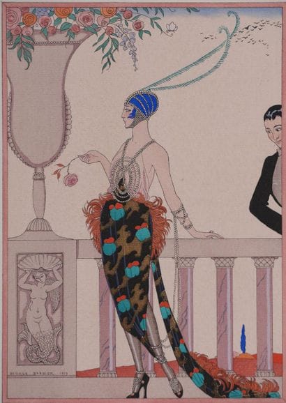 Georges BARBIER (1882-1932)
Laissez-moi seule,...