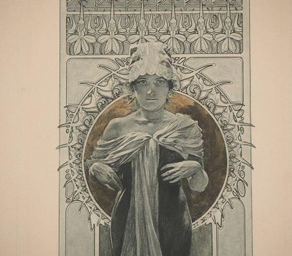 Alphonse MUCHA (1860-1939)
L'Oracle de lumière,...