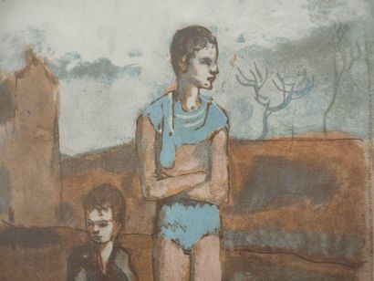 After Pablo PICASSO (1881-1973)
Saltimbanques,...