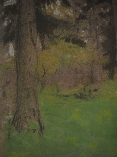 Edouard VUILLARD (1868-1940)
Les sapins,...