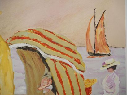 Ramon DILLEY (born 1932)
Couple on the beach
Original...