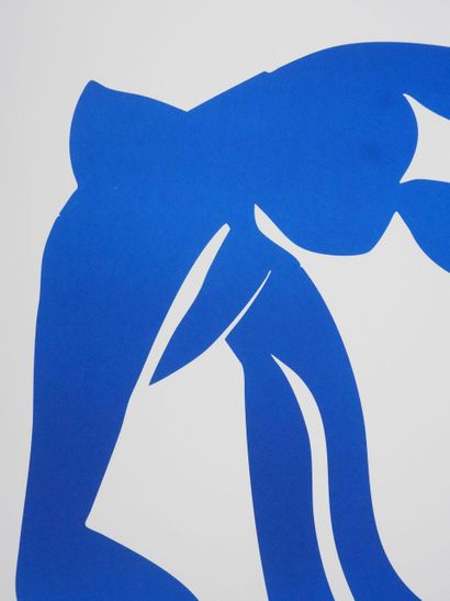 D'après Henri Matisse (1869-1954)
Nu bleu...