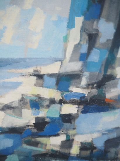Marcel MOULY (1918-2008)
Italie, Bord de...