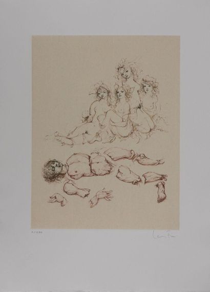 Leonor FINI (1908-1996)
Orpheus, The Death...