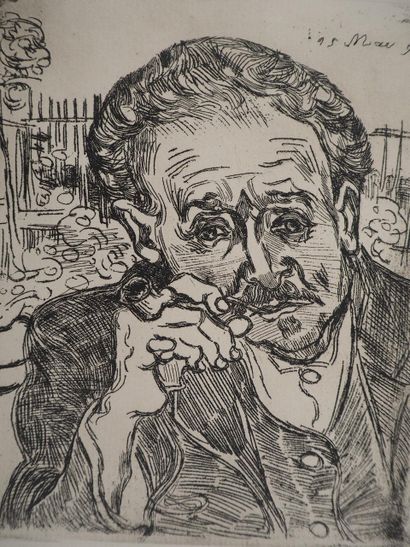 After Vincent VAN GOGH (1853-1890)
Portrait...