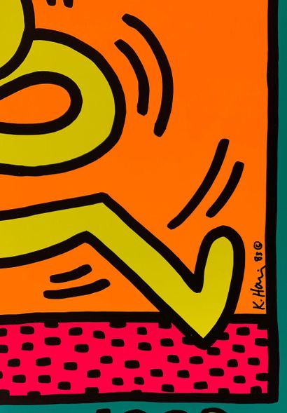 Keith HARING (1958-1990)
Swing Green: Montreux...