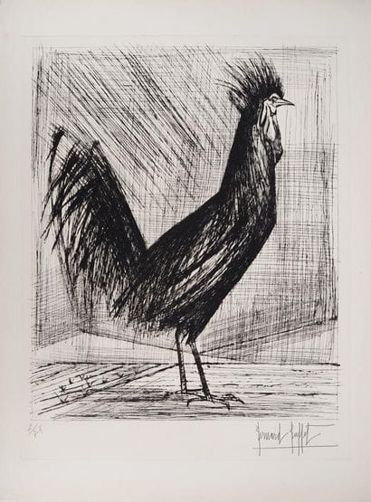 Bernard BUFFET (1928-1999)
The rooster, 1959
Original...