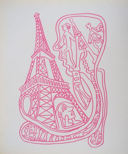 Yvon TAILLANDIER (1926-2018)
Paris: The Eiffel...