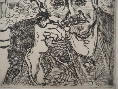 After Vincent VAN GOGH (1853-1890)
Portrait...