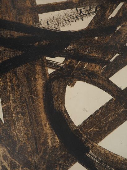 Pierre SOULAGES (1919-2022) 
Brou de Noix...