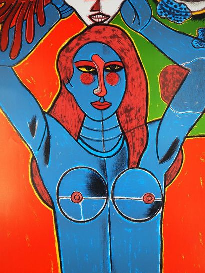 Guillaume CORNEILLE (1922-2010)
Woman, mask...