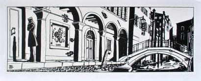 Hugo PRATT (1927-1995)
Corto Maltese in Venice...