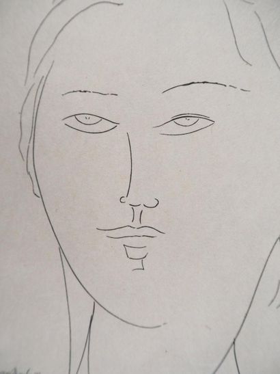 Amedeo MODIGLIANI (1884-1920)
Jeune femme,...