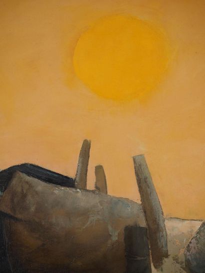 Claude GAVEAU (1940-2021)
Brittany, Sunset...