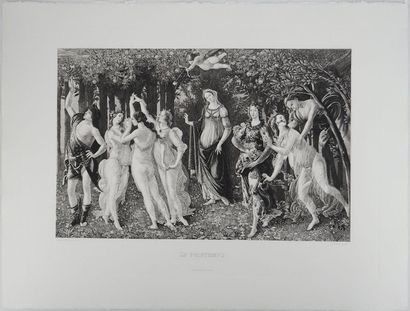 After Sandro BOTTICELLI (1445-1510)
Allegory...