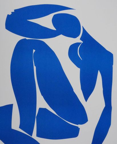 D'après Henri Matisse (1869-1954)
Nu bleu...