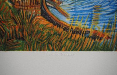After Vincent VAN GOGH (1853-1890)
The Langlois...