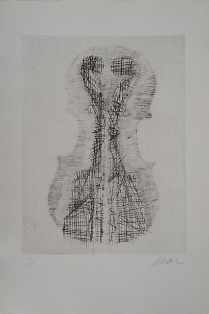 ARMAN (Arman Fernandez, known as - 1928-2005)
Violin...