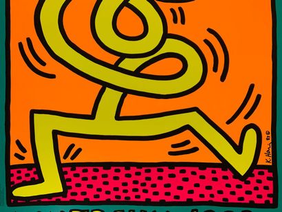 Keith HARING (1958-1990)
Swing Green: Montreux...