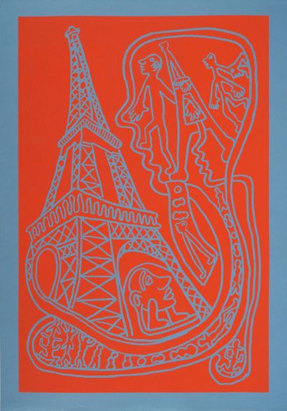 Yvon TAILLANDIER (1926-2018)
Paris: The Eiffel...