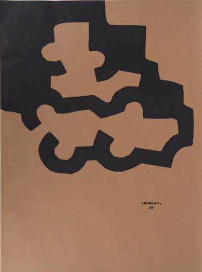 Eduardo CHILLIDA (1924-2002)(after)
Black...