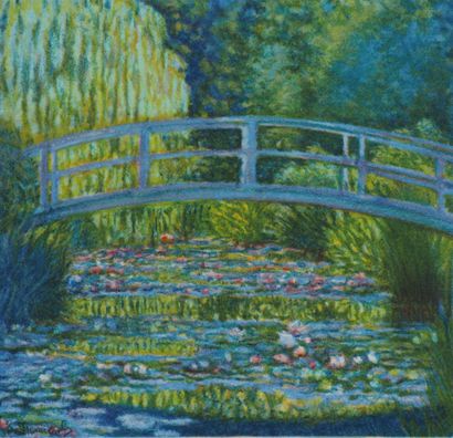 Claude MONET (1840-1926)
Giverny, Le bassin...