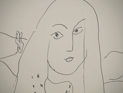D'après Henri MATISSE (1869-1954)
La femme...