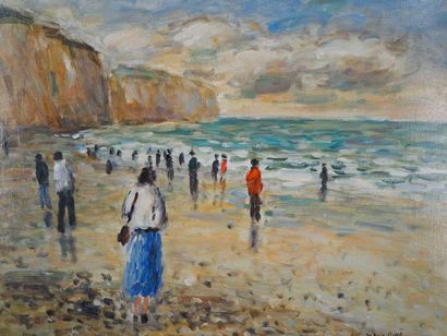 Jean-Jacques RENE (1943-)
Normandy, low tide...