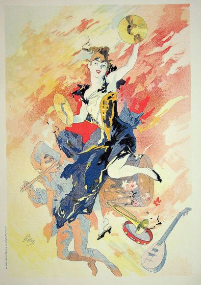 Jules CHERET (1836-1932)
Musicians in the...