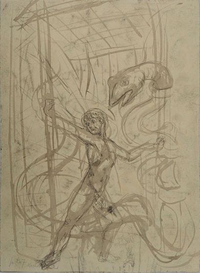 Edouard GOERG (1893-1969)
The Heavenly Jerusalem,...