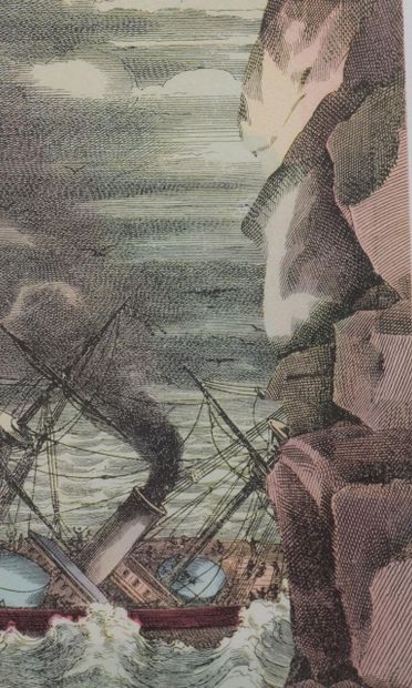 Max ERNST (1891-1976)
Storm at sea, 1971
Photolithograph...