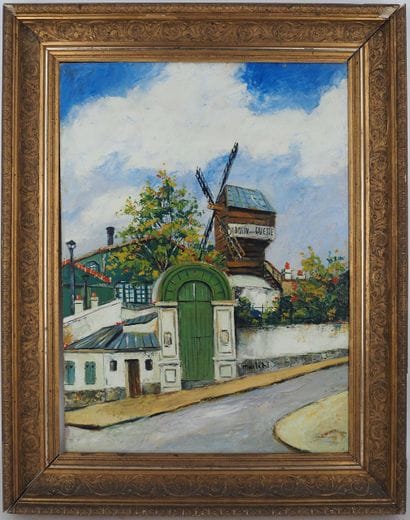 Elisée MACLET (1881-1962)
Montmartre: Moulin...