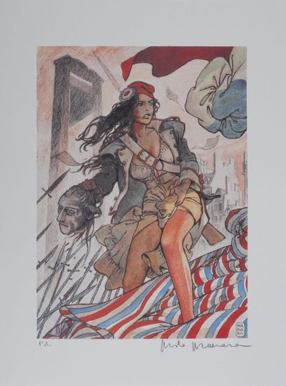 Milo MANARA (b. 1945)
La Révolution, Le rayon...