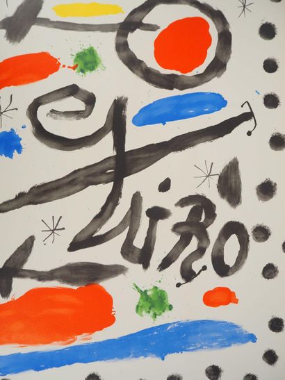 Joan MIRO (1893-1983)
Composition surréaliste,...