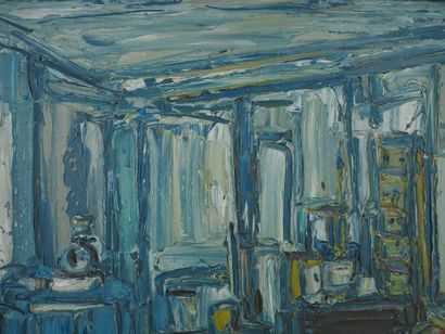 André COTTAVOZ (1922-2012)
Chambre bleue...