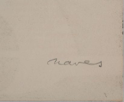 Francis NAVES (né en 1926)
Composition noire...