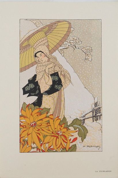 Emmanuel BLANCHE (1880-1946)
Snow in Japan,...