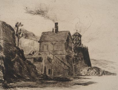Maximilien LUCE (1858-1941)
House by the...