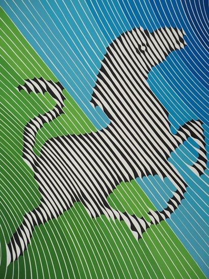 Victor VASARELY (1906-1997)
Kinetic composition:...