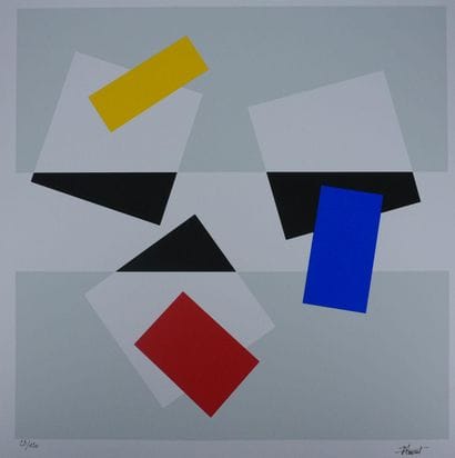 Joel FROMENT (1938-2023)
Colored composition
Original...