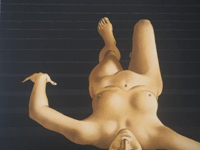 Georges ROHNER (1913-2000)
Woman with stairs
Original...