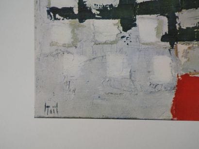 Nicolas DE STAEL (1914-1955)
Abstract composition,...