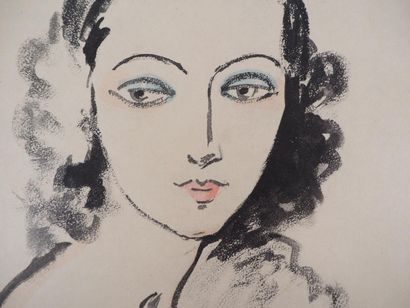 Kees VAN DONGEN (1877-1968)
Anger, 1925
Lithograph...