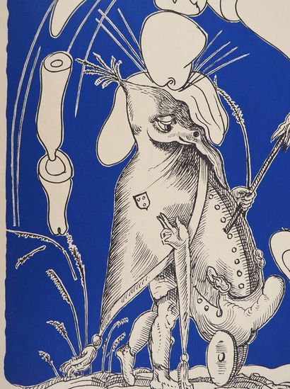 Salvador DALI (1904-1989)
Pantagruel, Pope...
