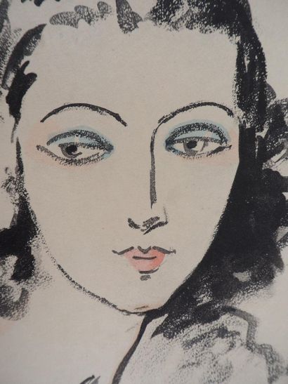 Kees VAN DONGEN (1877-1968)
Anger, 1925
Lithograph...
