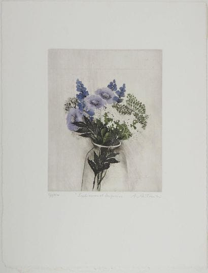 Annapia ANTONINI (born 1942)
Purple bouquet
Original...
