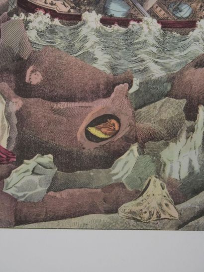 Max ERNST (1891-1976)
Storm at sea, 1971
Photolithograph...