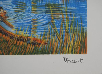 After Vincent VAN GOGH (1853-1890)
The Langlois...